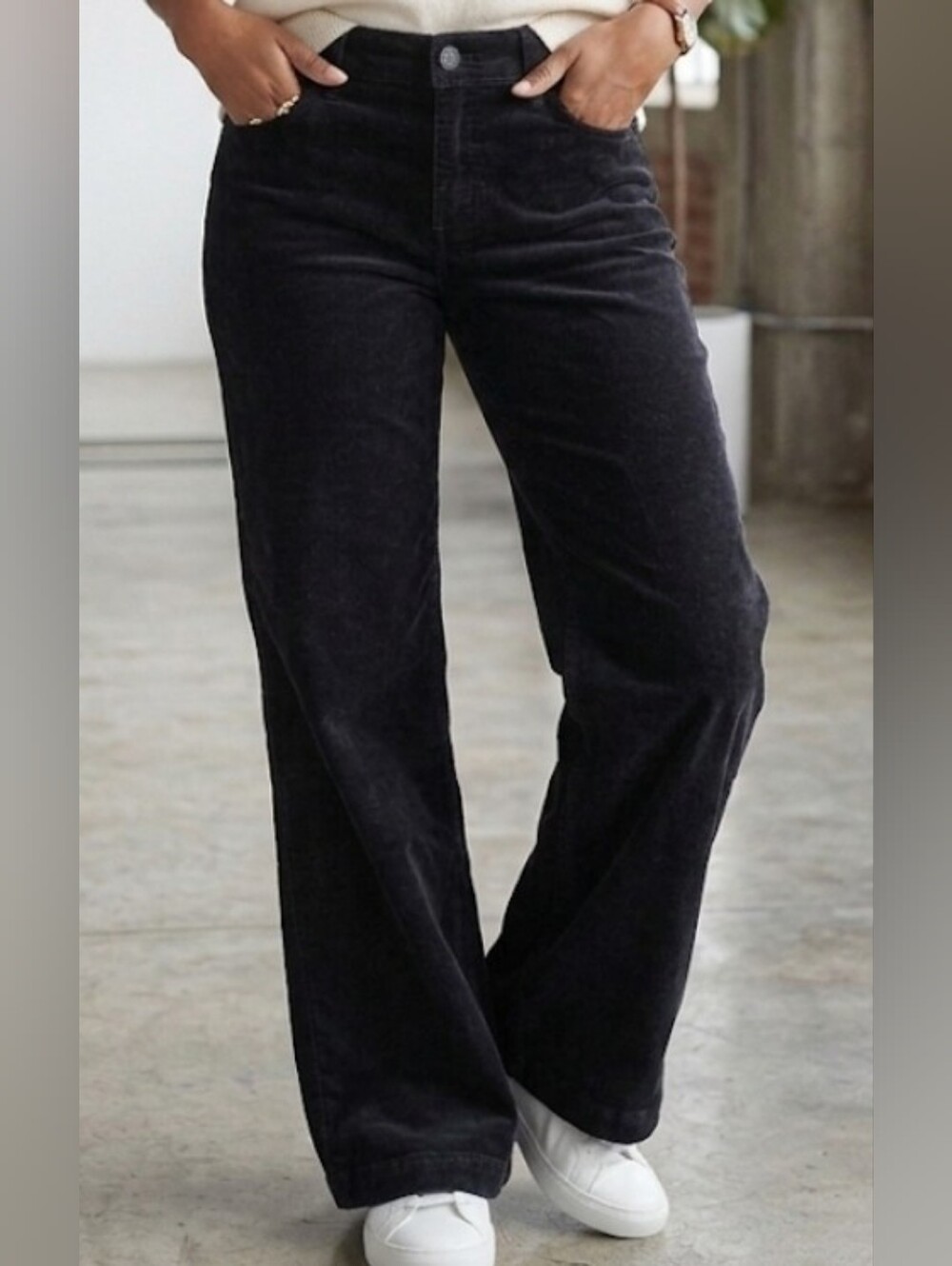 Prana Organic Cotton Corduroy Jeans Womens 8